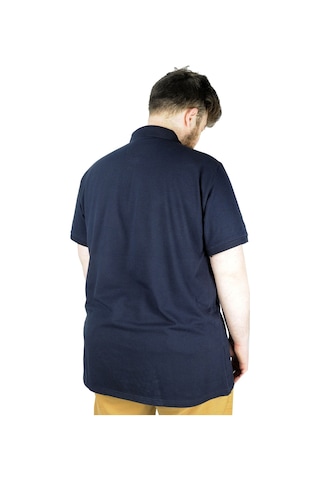 Mode Xl Battal Beden Erkek Tshirt Polo Yaka Cepli Klasik Pike 20552 Lacivert 001
