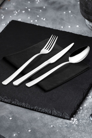 Avcı İstanbul 36 Parça Çatal Kaşık Bıçak Takımı Gümüş