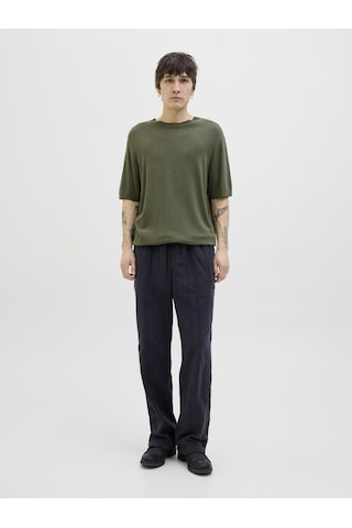 Jack & Jones Erkek Bisiklet Yaka Triko - William - 12275451 Four Leaf Clover