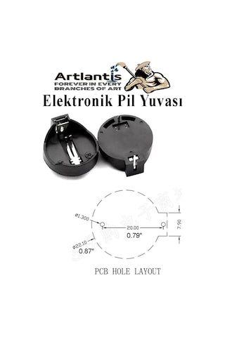 Elektronik Pil Yatağı 3 Volt 5 Adet Cr2032 Cr2025 Cr2016 Para Düğme Pil Yatağı Rcb Pil Tutucu Bios Devre Kart
