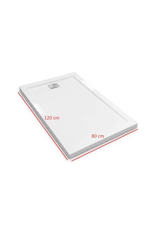 Serel - 80x120 Cm Elite Monoflat Duş Teknesi - 59031200200-