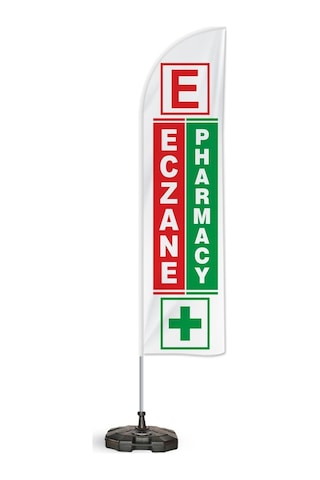 Eczane Pharmacy Yelken Bayrak 2'li Paket V2
