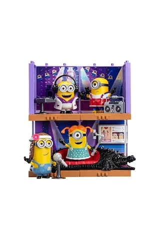 Minions Precool Celebration Party Serisi Figür Seti - Lisanslı Ve Hareketli Parti Temalı Oyuncak