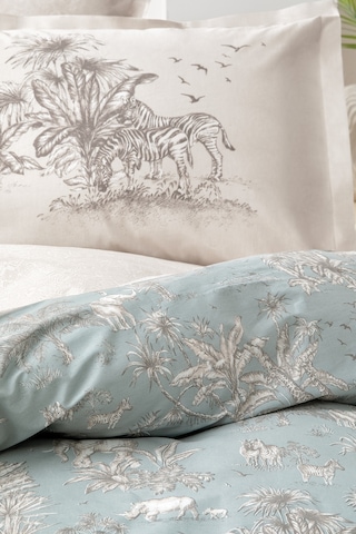 Yataş Bedding Aster Tek Kişilik Ranforce Nevresim Seti - Adaçayı