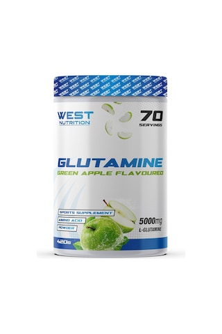 West Nutrition Hediye L-Glutamin 420 Gr 70 Servis