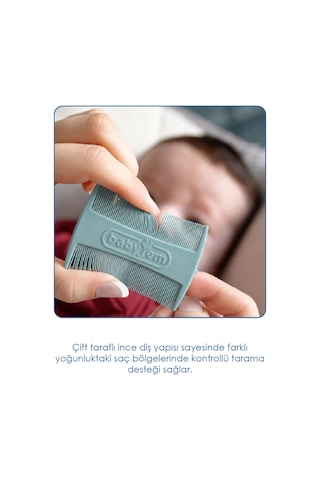 Babyjem Konak Tarağı Soft Mavi