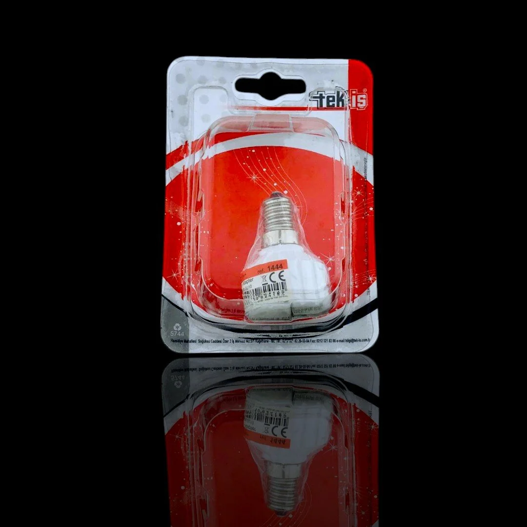 E14 Erkek Gu10 Dişi Duy Dönüştürücü Ampul Adaptörü Lamba Çevirici Aparat