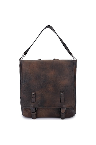 Bruno Shoes Bruno Rossi Bag Erkek Hakiki Deri Taupe Sırt Çantası 1048 332 Erk Canta Sk24-25 Nero/tamp Siyah