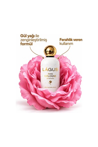 Lágus Geleneksel Gül Özlü Ferahlatıcı Bakım Gül Kolonyası 100 ML