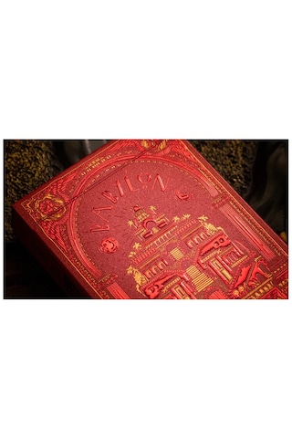 Twpcc Babylon Ruby Red Oyun Kağıdı İskambil Kartları