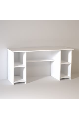 Kalenderdekor1 Kalender Dekor Avel-Twins 145 Cm Çalışma Masası Avt01 Beyaz