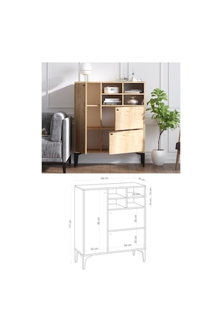 Decormet Ewa Konsol Safir Meşe- Dec-20055 Diğer