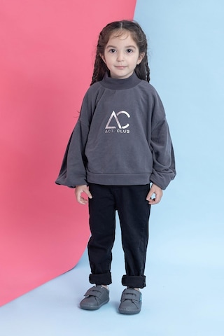 Smart Walker Casual Süper Mat Gri Barefoot Çocuk Ayakkabı Gri