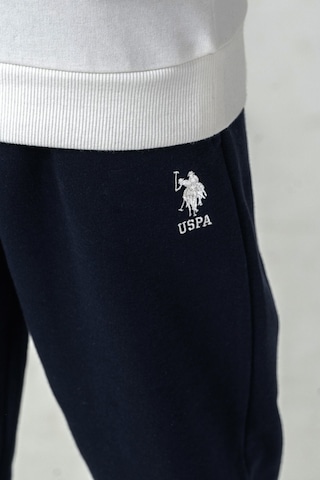 U.S. Polo Assn. Erkek Çocuk Baskılı Beyaz Uzun Kol Eşofman Takımı Us2619-c-v2 Us2619-c-v2