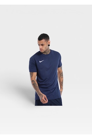 Nike Dri-fıt Park Vıı Bv6708-010 Erkek Futbol Forması Siyah Antrenman Tişörtü Lacivert