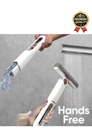 Çok Amaçlı Taşınabilir Pratik Sıkmalı Sünger Oto Tezgah Banyo Mutfak Cam Temizleme Silme Çekpas Mop Çok Renkli