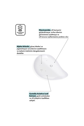 The Pova Gözenek Sivilce ve Leke Karşıtı Serum – Arbutin Niacinamide Zinc Pca 30 ML