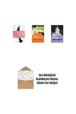 J. P. Sartre İle Söyleşiler + Müphemlik Ahlakı Üzerine - Pirus Ve Sineas + Nelson Algren'e Aşk Mektupları + Okuma Sticker'ları