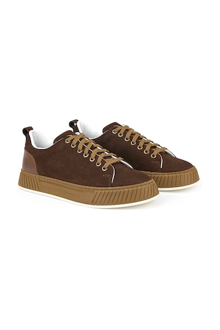 Ziya Erkek Hakiki Deri Günlük Sneaker 161983z8702 Kahve 161983z8702 300 40