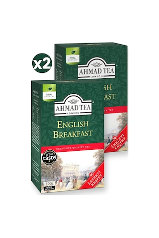 Ahmad Tea English Breakfast 400 G Dökme Çay 2'li Ekonomik Paket Toplam 800 Gram Dökme Çay