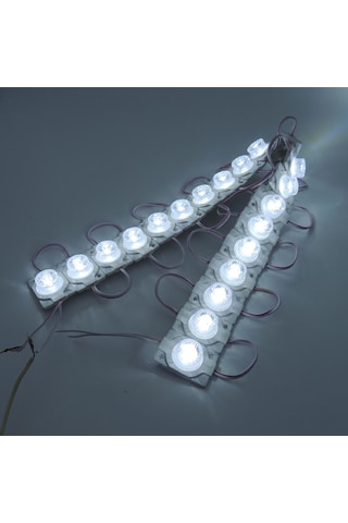 Sunlight Parlak Işık Parmak Mercekli Modül Led 20 Led 12v