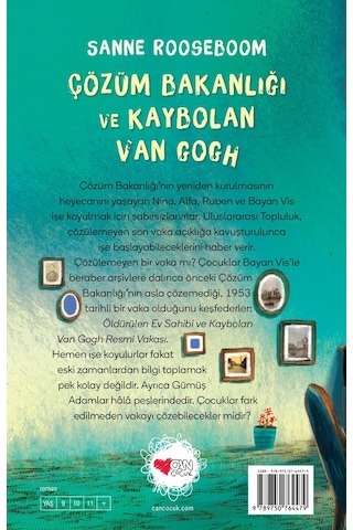 Çözüm Bakanlığı ve Kaybolan Van Gogh – Sanne Rooseboom – Can Çocuk Yayınları