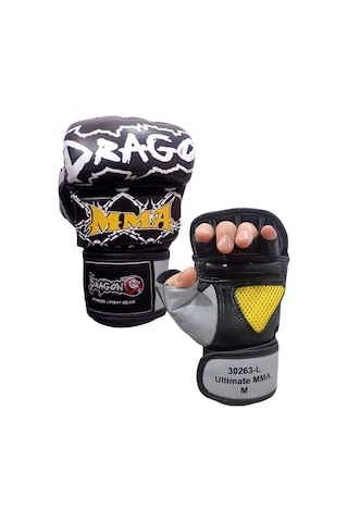 Dragondo 30263-l Ultimate Mma Eldiveni Hakiki Deri Serbest Dövüş Eldiveni 001