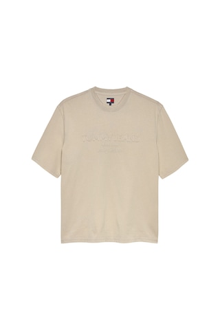 Tommy Jeans Erkek Tişört-dm0dm22330-12824 Bej