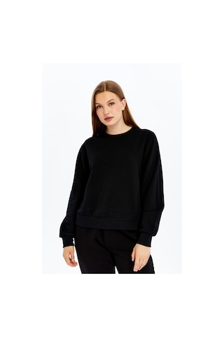 Defys Kadın Basic Sweat Siyah