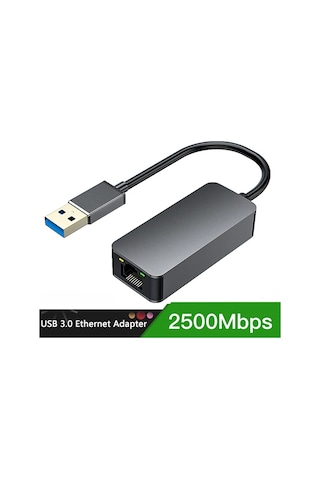 4743 Usb To Ethernet 2500mbps 2.5g Lan İnternet Çevirici Adaptör