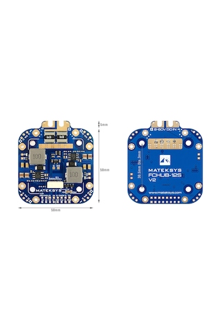 MATEK FCHUB-12S V2 w/ Curr440A, 5V & 12V