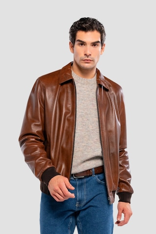 Tamer Tanca Erkek Hakiki Deri Fındık Deri Mont 415 K-873 Erk Dr Mont Sk24/25 Fındık Dr Fındık