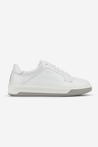 Valmenti Erkek Hakiki Deri Beyaz Sneakers & Spor Ayakkabı 1212 2504 Erk Ayk Y26 Byz Fltr/byz Met