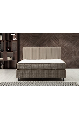 Safir Baza Başlık Pedsiz Yatak Seti 150x200