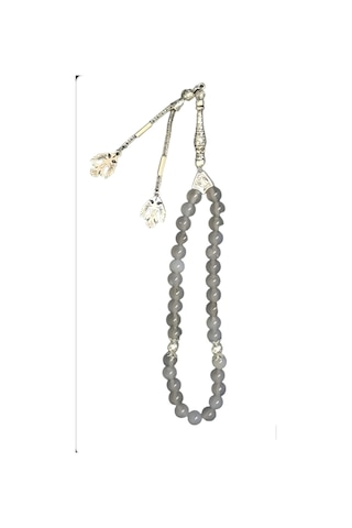 Upeka Hakiki Doğal Dumanlı Kuvars Taşı Küre Kesim Tesbih