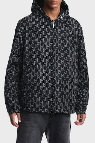 Emporio Armani Tamamı Logolu Suya Dayanıklı Kapüşonlu Ceket Erkek Ceket Em006751 Af12021 Fb517 Lacivert