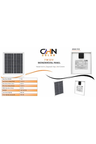 Chn7w -12vgüneş Paneli