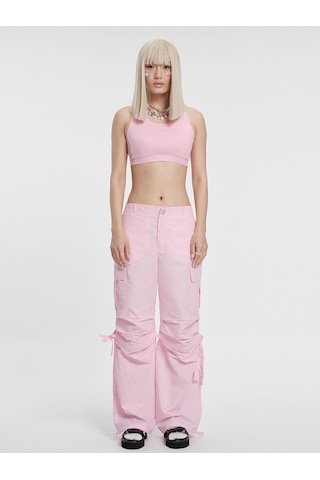 LOFT Regular Fit Kadın Pantolon Pembe