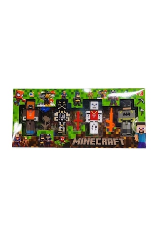 Minecraft Uyumlu Süper Kahramanlar 7'li Figür Seti Minecraft Uyumlu Süper Kahramanlar 7'li Figür Seti
