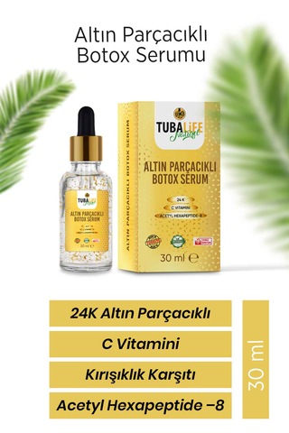 Tubalife 24K Kırışıklık Karşıtı Serum 30 ML