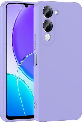 Vivo Y04 Kılıf Zore Mara Lansman Kapak - Lila Lila