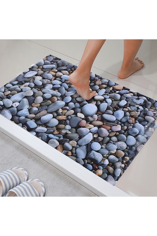 Shineyee Pvc Taş Desenli 3d Duvar Sticker - Suya Dayanıklı, Kolay Kurulum, Ev Dekorasyonu, Banyo/zemin Uygun Diğer