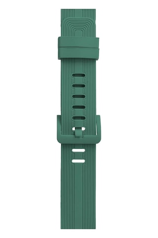 Gld-spt- Newface Apple Uyumlu Watch 38mm Kr408 Çizgili Silikon Kordon - Yeşil