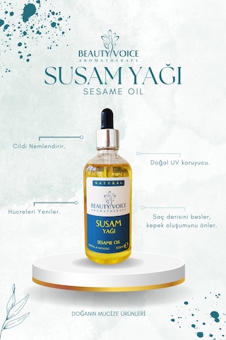 Beauty Voice Saf Susam Yağı 100 ML