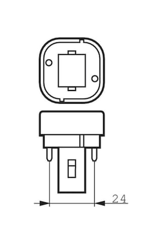 Philips Master 13/830 2P Plc Ampul 3000K Sarı