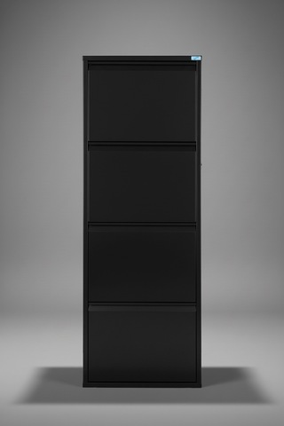 Metal Ayakkabılık 4'lü Model Siyah