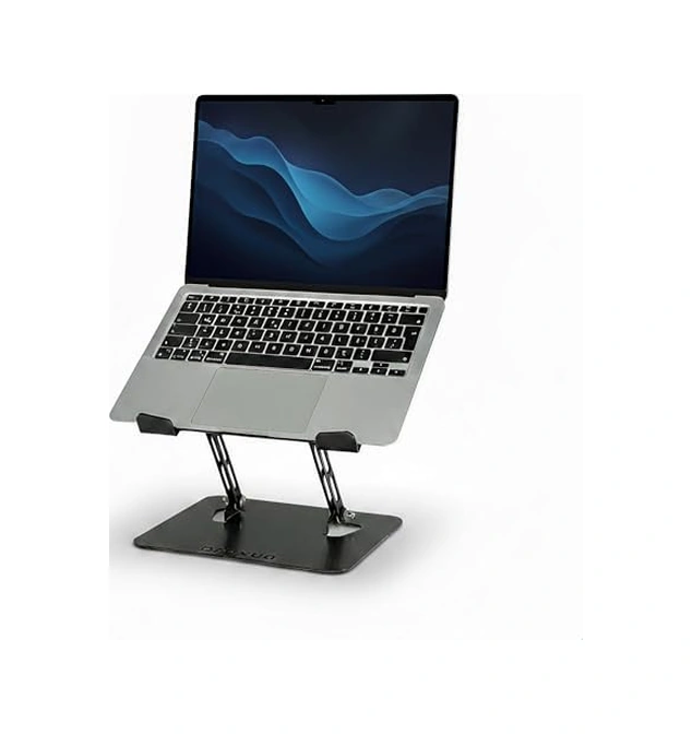 Prexua Flexer Ayarlanabilir Ergonomik Laptop Standı - Tablet Standı - Metal - Siyah - Flx2320bl Siyah
