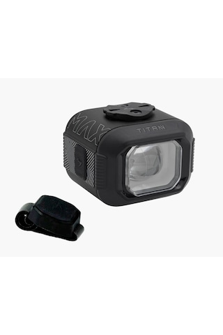 Moon Titan Max 1700 Lm Kumandalı Bisiklet Ön Far Aydınlatma Siyah