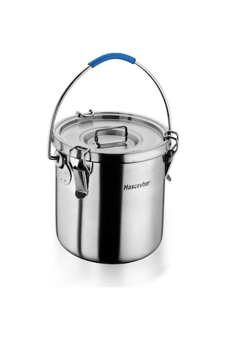 Hascevher Horeca 24 Cm Taşıma Kabı Tabansız Çelik