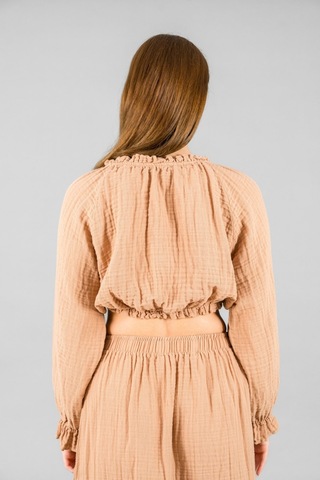 Reglan Kol Crop Camel